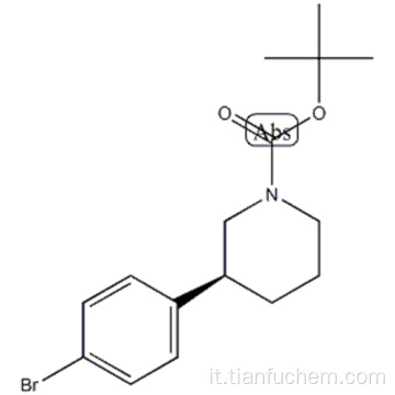 tert-butil (S) -3- (4-bromophenyl) piperidine-1-carbossilato CAS 1476776-55-2